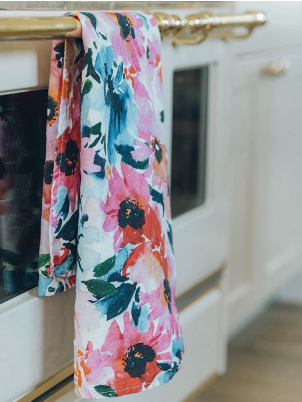 SlowTide Floral Print Kitchen Towels